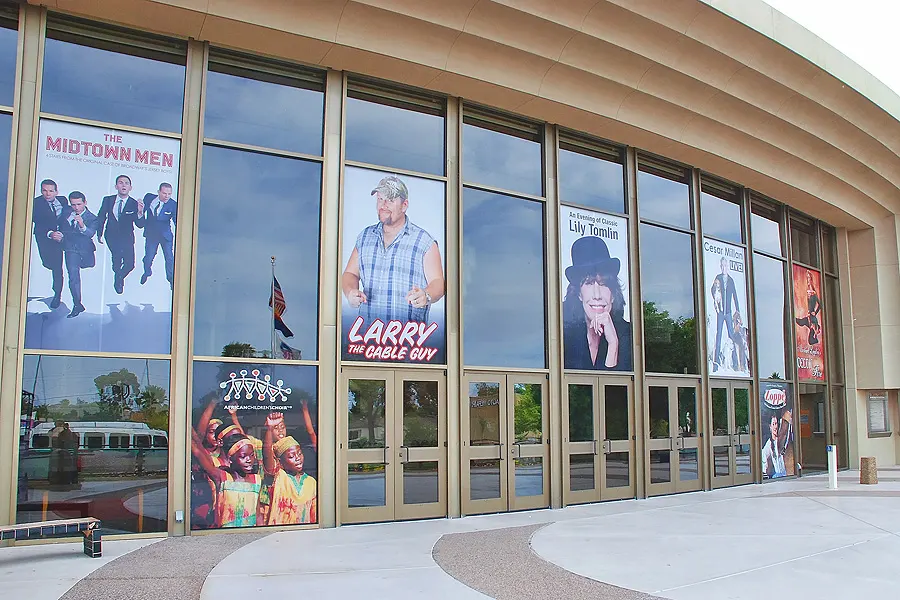 Event center window clings